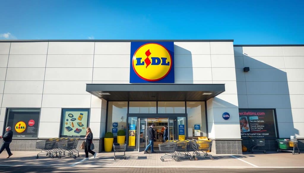 Lidl-Filiale, Teil des von Dieter Schwarz aufgebauten Handelsimperiums
