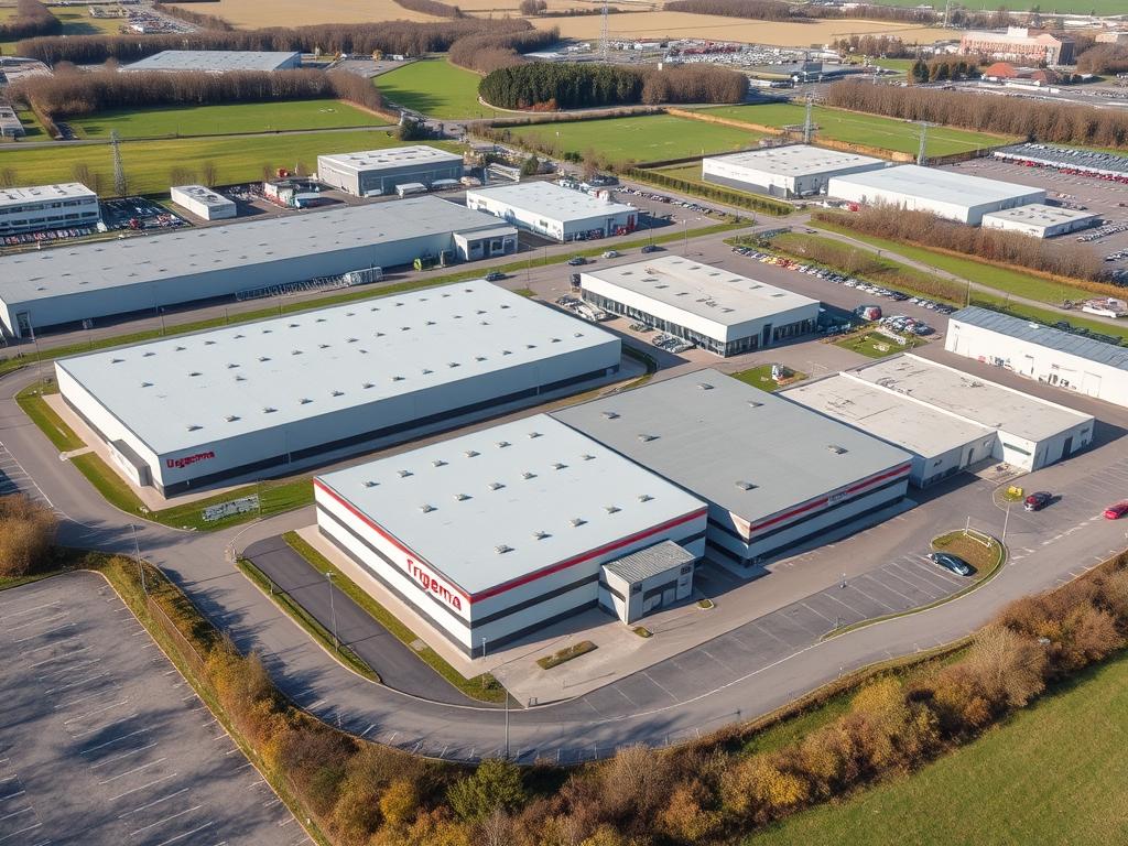 Übersicht der Trigema W. Grupp KG Produktionsstandorte in Deutschland mit modernster Technik